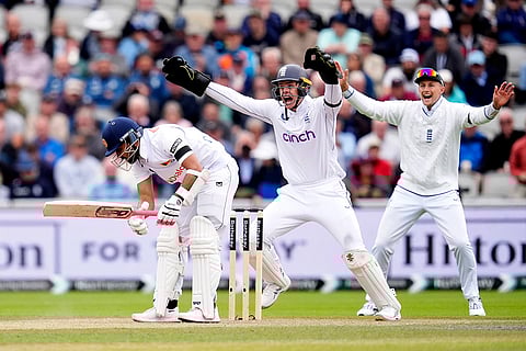 England and Sri Lanka 1st Test Day 1: Sri Lanka's Dinesh Chandimal LBW by England's Shoaib Bashir